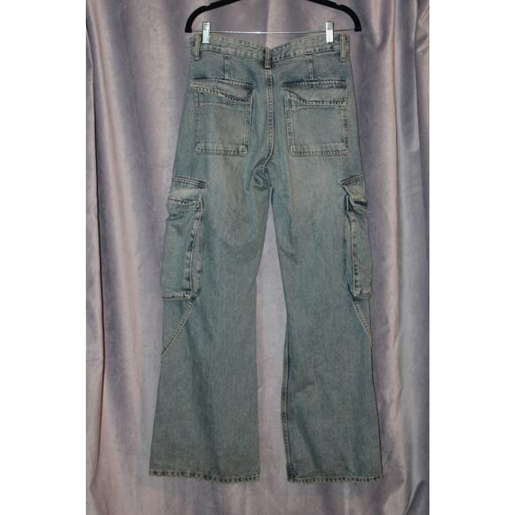 Zara Women's Skinny Jeans - Light Blue - Picture 8 of 9